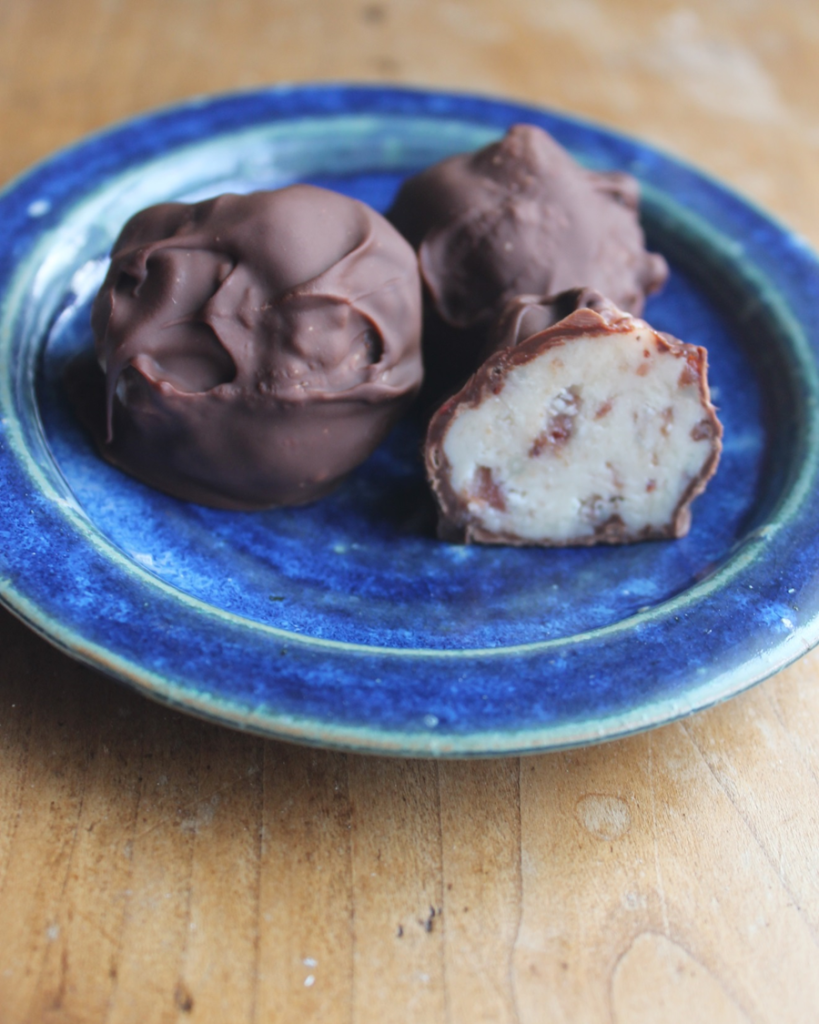 Strawberry Liqueur Truffles from britinthesouth.com